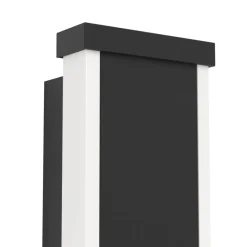 Eglo Udendørslamper*Neviano væglampe sort 38 cm Sort/hvid