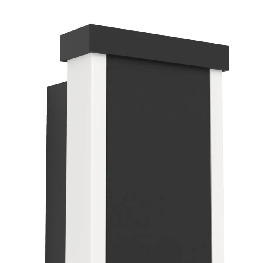 Eglo Udendørslamper*Neviano væglampe sort 97 cm Sort/hvid