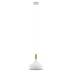 Eglo Loftlamper*Sabinar pendel Ø28 cm Hvid/brun