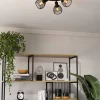 Eglo Loftlamper*Sonnino rondel spotlampe sort Ø25 cm