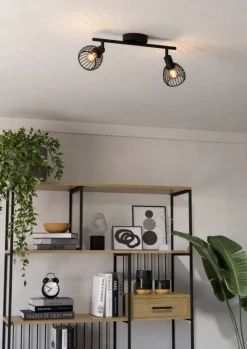 Eglo Loftlamper*Sonnino 2-spotskinne Sort