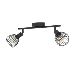 Eglo Loftlamper*Sonnino 2-spotskinne Sort