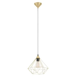 Eglo Loftlamper*Tarbes pendel børstet messingfinish Ø32,5 cm