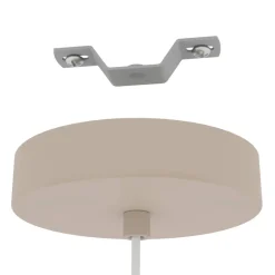 Eglo Loftlamper*Terrarosa pendel sand/hvid Ø24 cm