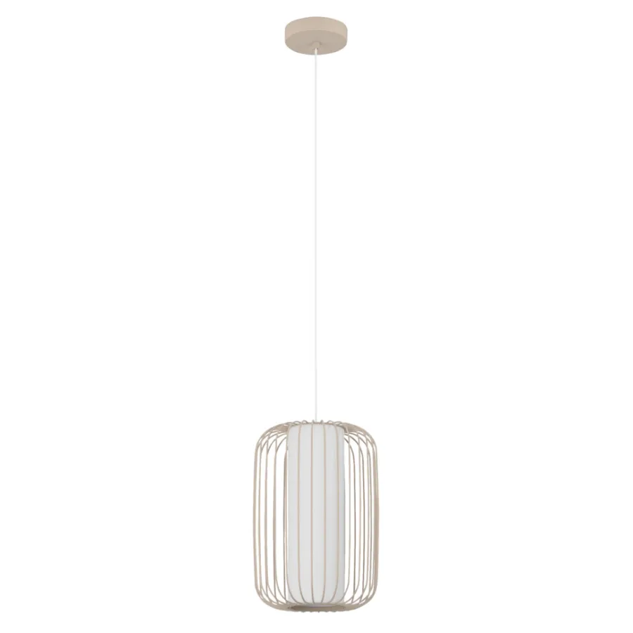 Eglo Loftlamper*Terrarosa pendel sand/hvid Ø24 cm