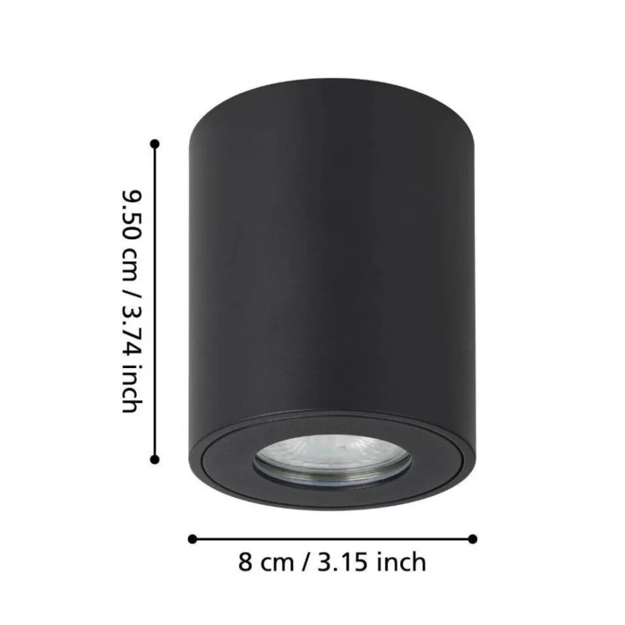 Eglo Udendørslamper*Torrecola loftlampe rund Sort
