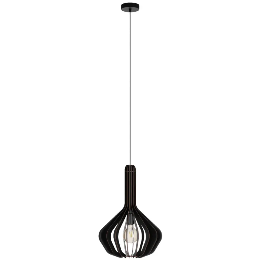 Eglo Loftlamper*Velasco pendel sort Ø38 cm