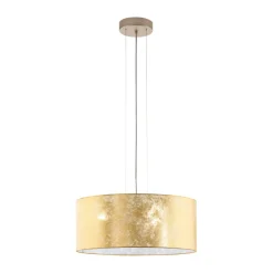 Eglo Loftlamper*Viserbella pendel guld/champagne Ø53 cm