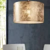 Eglo Loftlamper*Viserbella pendel guld/champagne Ø38 cm