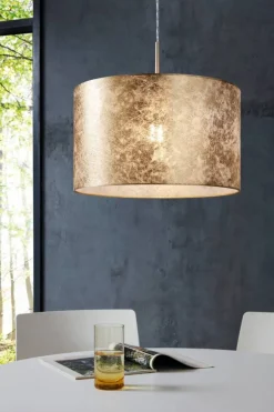 Eglo Loftlamper*Viserbella pendel guld/champagne Ø38 cm