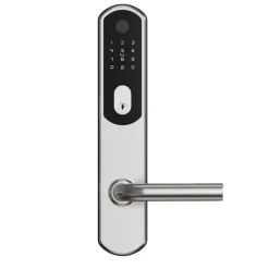 GUARD Dørhåndtag & Nøglecylindre*Elektronisk dørlås m/5 åbningsmetoder- Børstet/sort