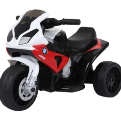 Nordic Play Legetøj*Elmotorcykel BMW S1000RR - Rød/sort