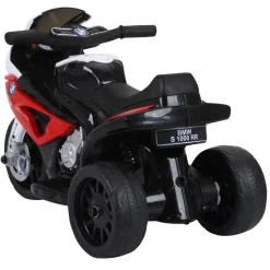 Nordic Play Legetøj*Elmotorcykel BMW S1000RR - Rød/sort