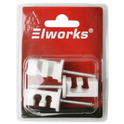 Elworks Elophæng & -Fastgørelse*Elophæng til loftslamper 3-pk. - Hvid