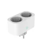 Elworks Stikdåser|Smart Stik & Sensorer*Energimåler plug m/timer wifi dobbeltstik -