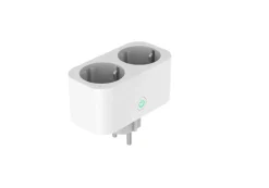 Elworks Stikdåser|Smart Stik & Sensorer*Energimåler plug m/timer wifi dobbeltstik -