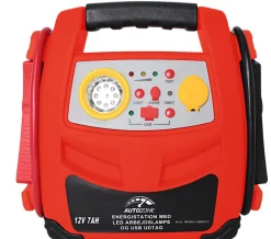 AutoZone® Biltilbehør*Energistation med kompressor 12 V/7 Ah -
