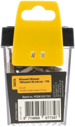 Falke® Bor & Bits*bitssæt T15 30 stk.
