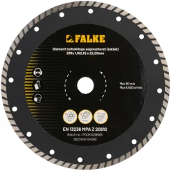 Falke® Skæreskiver*diamant turboklinge Ø230 mm