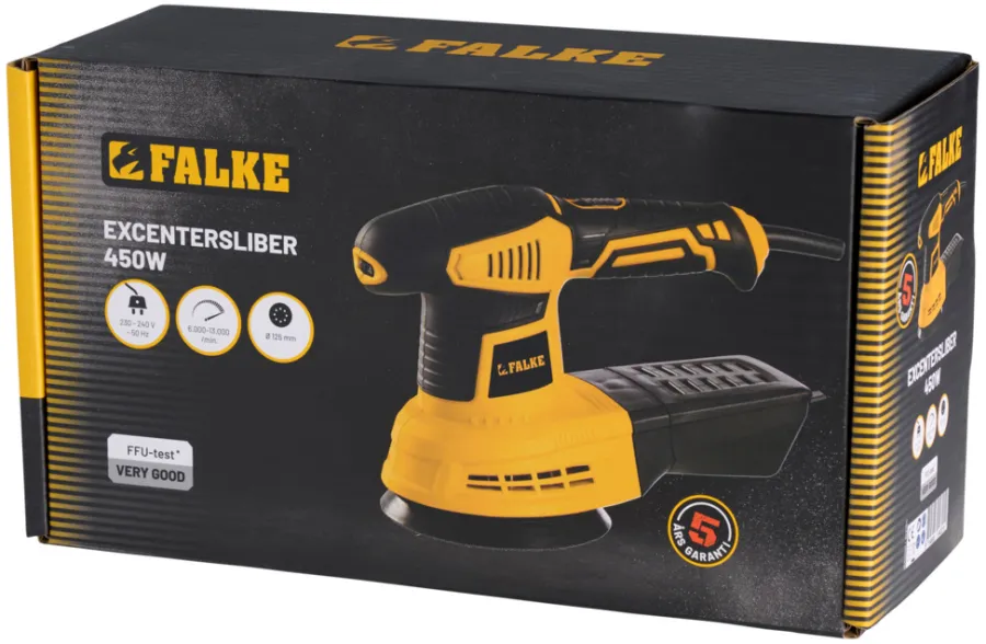 Falke® Polere- & Slibemaskiner*excentersliber 450 W