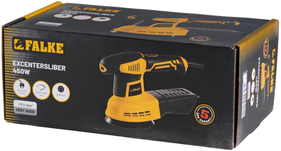 Falke® Polere- & Slibemaskiner*excentersliber 450 W