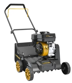 Falke® Vertikalskærere*2-i-1 benzindrevet plænelufter m/opsamler 212 cc