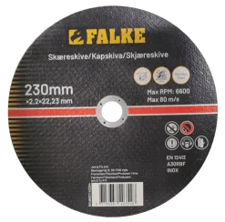 Falke® Skæreskiver*skæreskive til metal - 230 mm