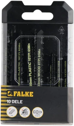Falke® Savblade & -Klinger*stiksavsklinger 10 dele