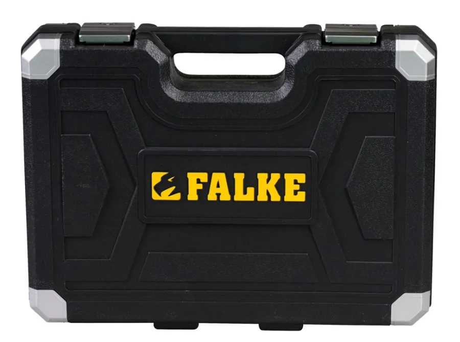Falke® Spændeværktøj*topnøglesæt 1/2" og 1/4" - 108 dele
