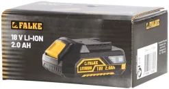 Falke® Øvrigt Tilbehør|Tilbehør Til Havemaskiner*18 V Li-ion batteri 2,0 Ah