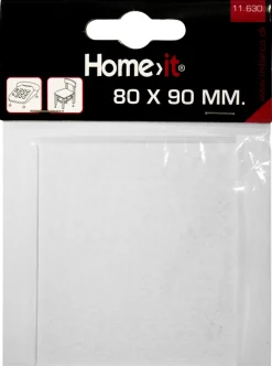HOME it Filtpuder*Filtpude selvklæbende 80 x 90 mm hvid - 1 stk.