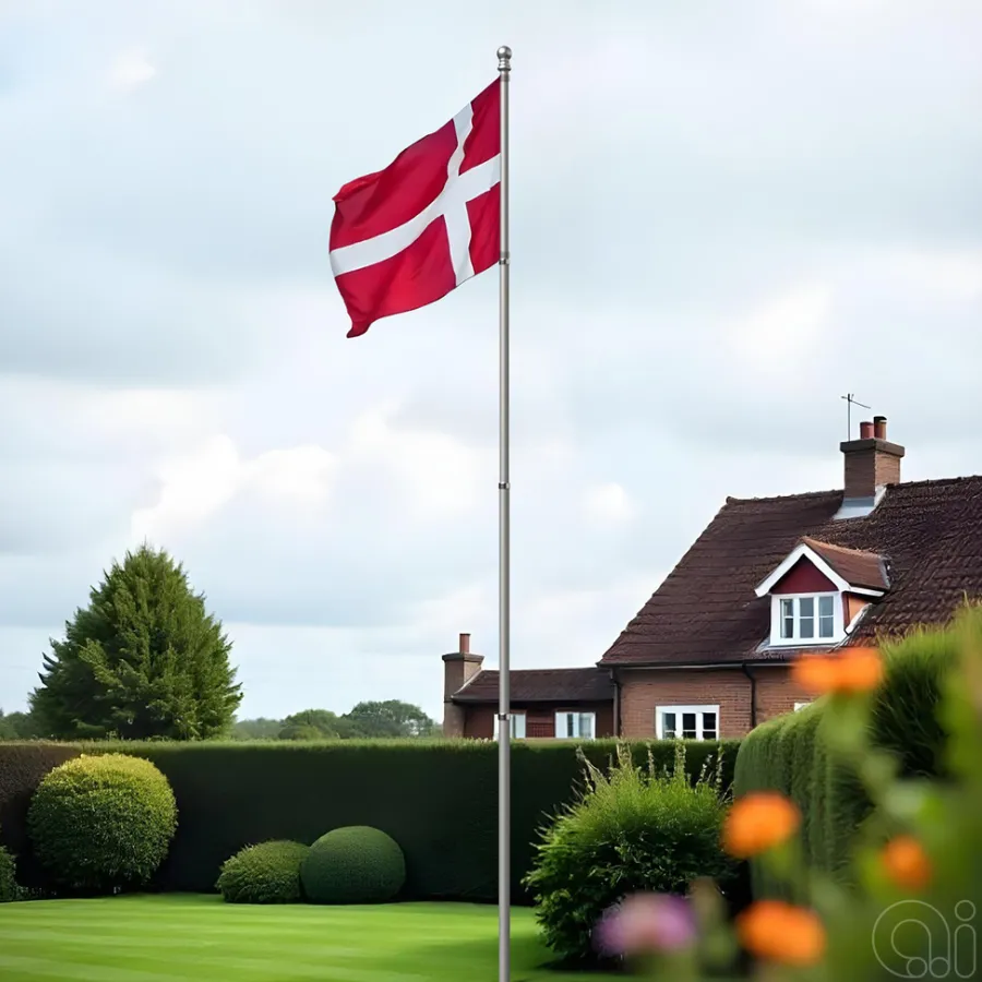 Flag & Flagstænger*Flagstang teleskop 4 meter