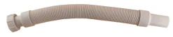 Afløbsrør*Flexslange t/afløb 1 1/4" x 32 x 1100 mm Hvid