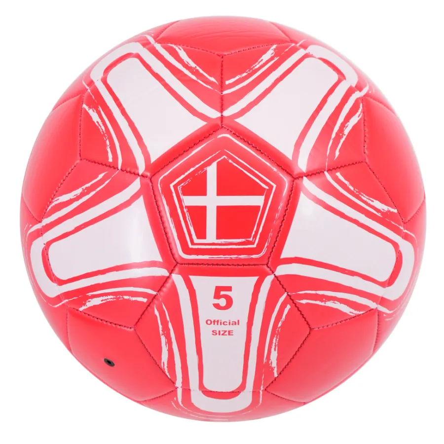 Sæsonafslutning|Sport & Motion*Fodbold Danmark PVC str. 5 Rød/hvid