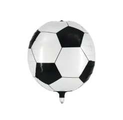 Pynt & Festudstyr*Fodbold folieballon 1 stk. Ø35 cm