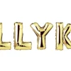 Pynt & Festudstyr*Folieballoner tillykke 35 cm guld
