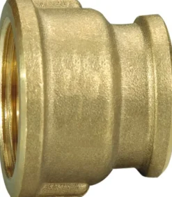 Messing*Formindskermuffe 1/2" x 3/8" Messing