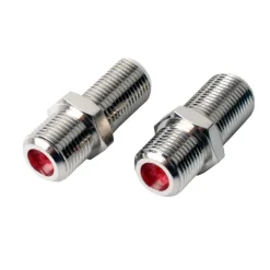 Elworks Antennestik & -Udtag*F-samler 2-pk. -
