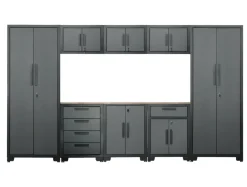 Arbejdsborde & Reoler*Garageopbevaringsmøbel H192,5 x B330 x D47,2 cm