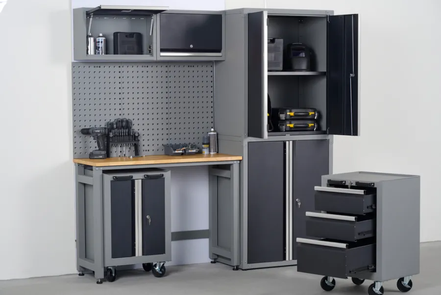 Probuilder Arbejdsborde & Reoler*Garageopbevaring 1900 x 1860 x 460 mm -