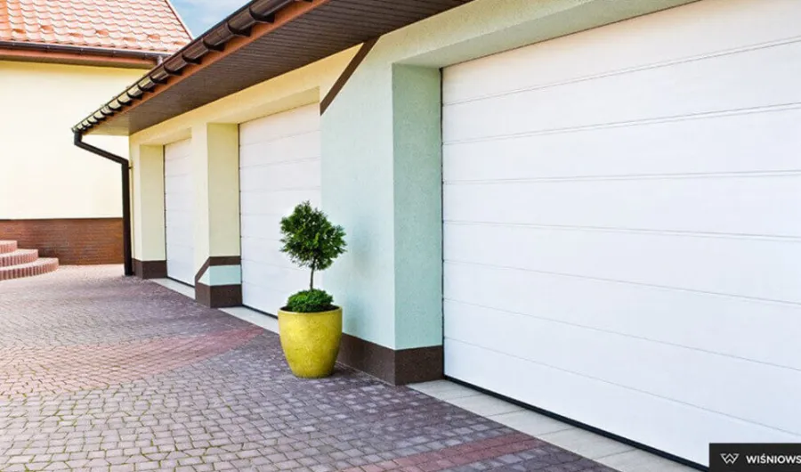 Garageporte & Tilbehør*Garageport 240 x 212,5 cm med portautomatik High Rip W