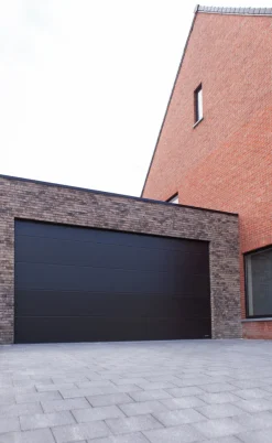 Garageporte & Tilbehør*Garageport 240 x 200 cm med portautomatik SNP Panel G
