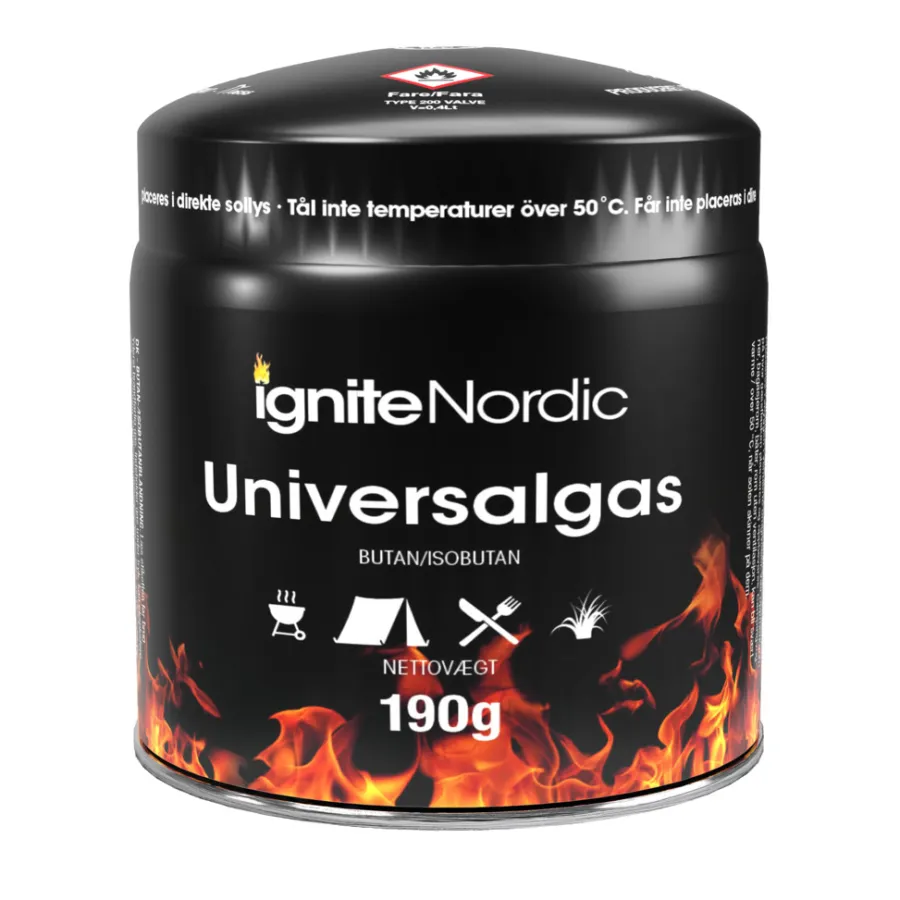 Ignite Nordic Grilltilbehør*Gasdåse 400 ml/190 g -
