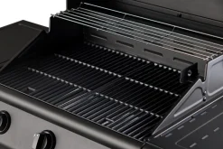 Grillexpert® Gasgrill*Gasgrill 3 brændere og sidebrænder sort -