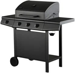 Grillexpert® Gasgrill*Gasgrill 3 brændere og sidebrænder sort -