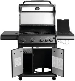 Grillexpert® Gasgrill*Gasgrill med 4 brændere & PowerBurner - Sort