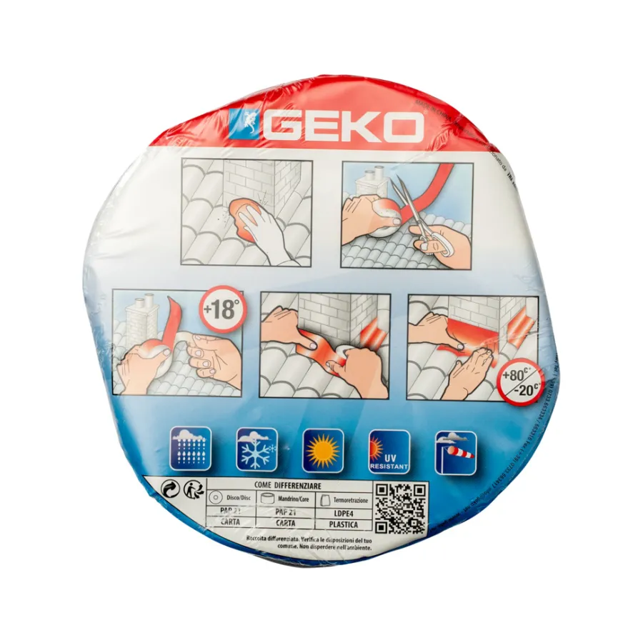 Geko Tagpap & Asfalt|Tape*bitumen reparationstape 50 mm x 10 meter