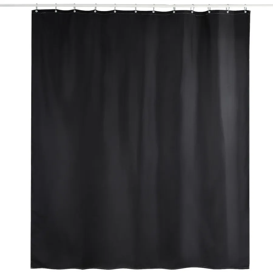 Badeforhæng*GEYSER® badeforhæng sort 180 x 200 cm