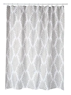GEYSER® Badeforhæng*Cone Grey badeforhæng 180 x 200 cm