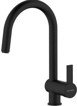 GEYSER® Køkkenarmatur*Max Flex køkkenvaskarmatur Sort